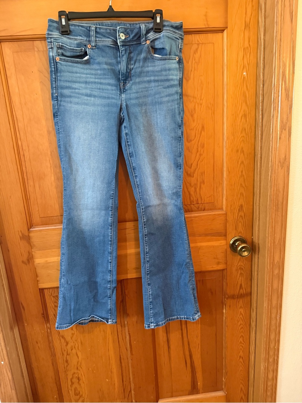 American Eagle Outfitters Light Blue Flare Jeans